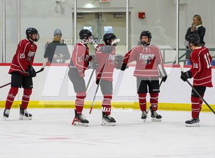 Thumbnail 2 in Tabor Academy vs. Deerfield Academy (St. Paul's Jamboree - Scrimmage) photogallery.