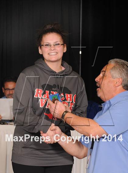 Thumbnail 3 in CIF State Girls Wrestling Championships (Awards)  photogallery.