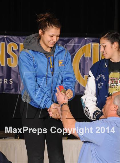 Thumbnail 1 in CIF State Girls Wrestling Championships (Awards)  photogallery.