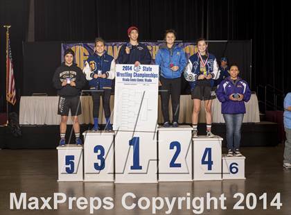 Thumbnail 3 in CIF State Girls Wrestling Championships (Awards)  photogallery.