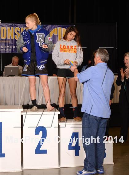 Thumbnail 1 in CIF State Girls Wrestling Championships (Awards)  photogallery.