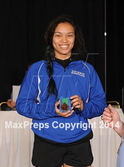 Thumbnail 3 in CIF State Girls Wrestling Championships (Awards)  photogallery.