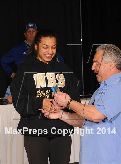 Thumbnail 3 in CIF State Girls Wrestling Championships (Awards)  photogallery.