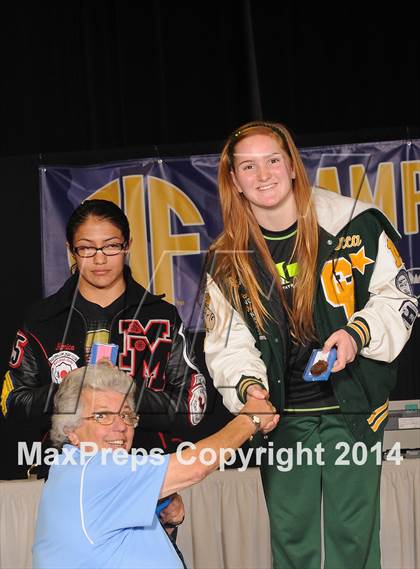Thumbnail 3 in CIF State Girls Wrestling Championships (Awards)  photogallery.
