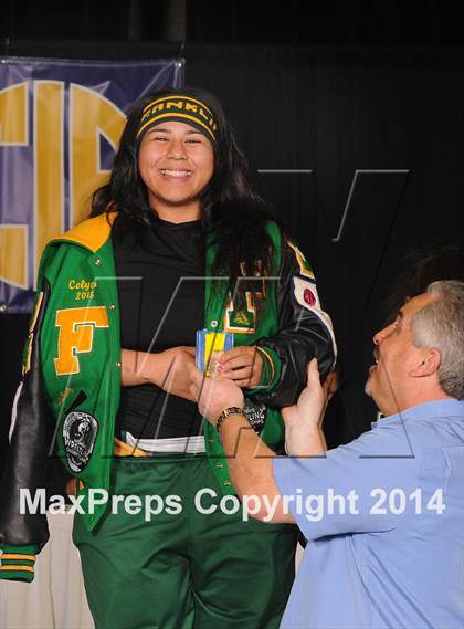 Thumbnail 1 in CIF State Girls Wrestling Championships (Awards)  photogallery.