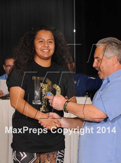 Thumbnail 1 in CIF State Girls Wrestling Championships (Awards)  photogallery.