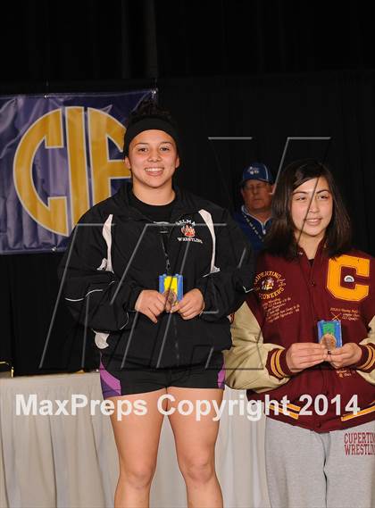Thumbnail 2 in CIF State Girls Wrestling Championships (Awards)  photogallery.