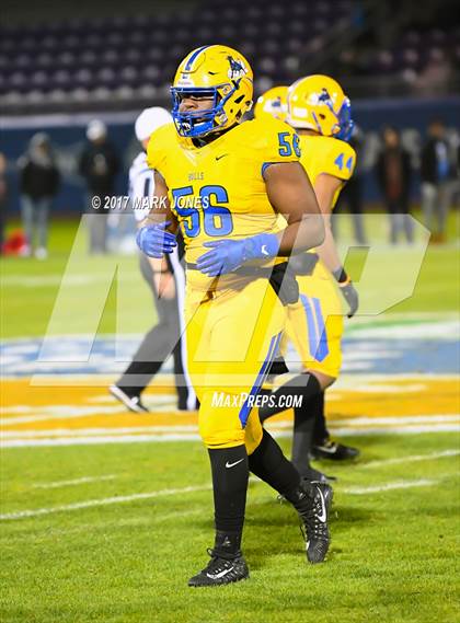Thumbnail 3 in Chandler vs. Northwestern (GEICO State Champions Bowl Series) photogallery.