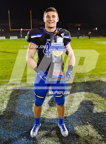 Thumbnail 2 in Chandler vs. Northwestern (GEICO State Champions Bowl Series) photogallery.