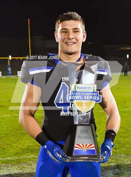Thumbnail 3 in Chandler vs. Northwestern (GEICO State Champions Bowl Series) photogallery.