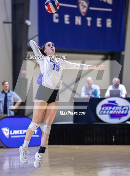 Thumbnail 2 in Landmark Christian vs. Mount Paran Christian (GHSA 2A Championship) photogallery.