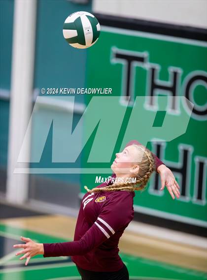 Thumbnail 1 in Valley Christian @ Thousand Oaks (CIF SS Division 2 Round 1) photogallery.