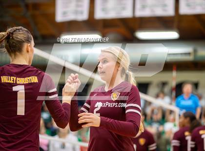 Thumbnail 1 in Valley Christian @ Thousand Oaks (CIF SS Division 2 Round 1) photogallery.