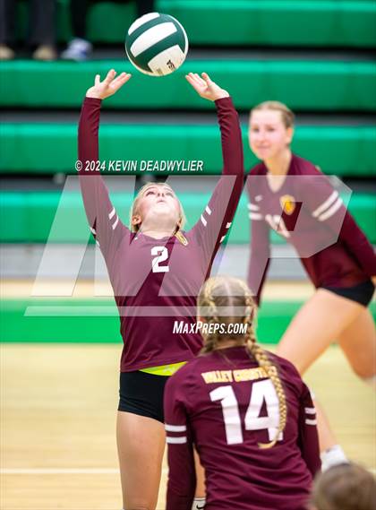 Thumbnail 2 in Valley Christian @ Thousand Oaks (CIF SS Division 2 Round 1) photogallery.