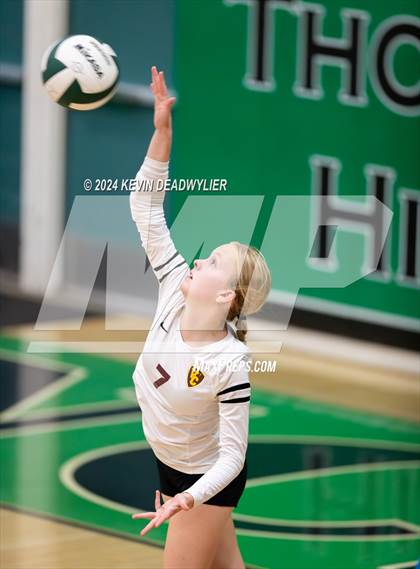Thumbnail 2 in Valley Christian @ Thousand Oaks (CIF SS Division 2 Round 1) photogallery.