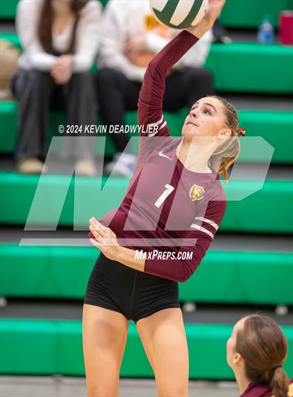Thumbnail 2 in Valley Christian @ Thousand Oaks (CIF SS Division 2 Round 1) photogallery.