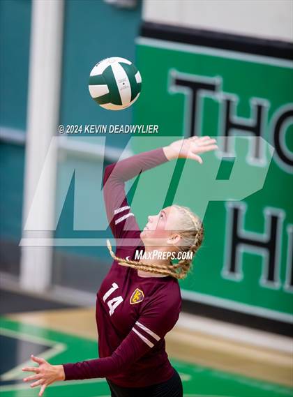 Thumbnail 2 in Valley Christian @ Thousand Oaks (CIF SS Division 2 Round 1) photogallery.