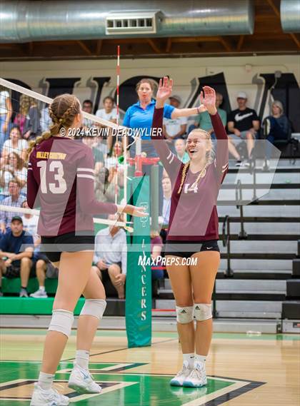 Thumbnail 2 in Valley Christian @ Thousand Oaks (CIF SS Division 2 Round 1) photogallery.