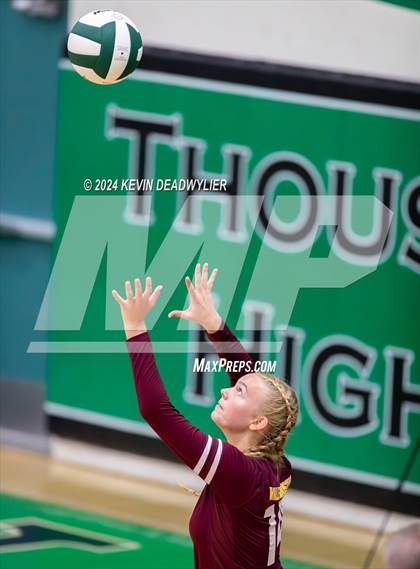 Thumbnail 3 in Valley Christian @ Thousand Oaks (CIF SS Division 2 Round 1) photogallery.