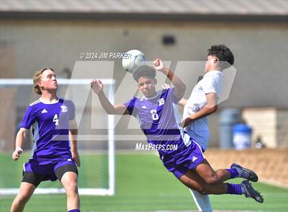 Thumbnail 1 in Boerne vs. San Elizario (UIL 4A Soccer Semifinal) photogallery.