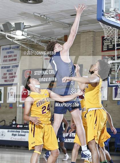 Thumbnail 1 in Xaverian vs Christ the King (CHSAA Spring Tournament) photogallery.