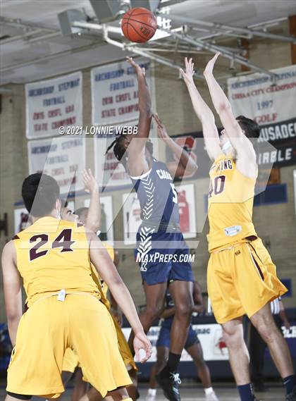 Thumbnail 3 in Xaverian vs Christ the King (CHSAA Spring Tournament) photogallery.