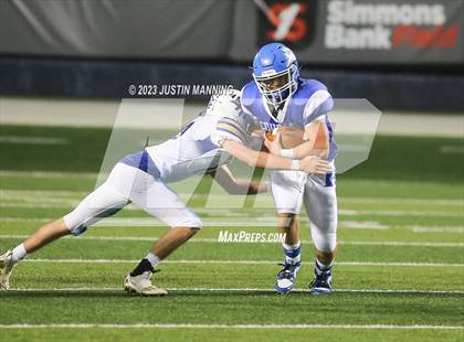 Thumbnail 1 in Rector vs. Spring Hill (AAA 8 Man Final) photogallery.