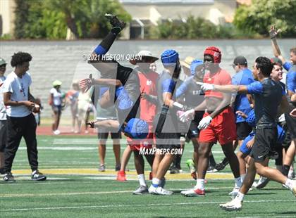 Thumbnail 1 in Mater Dei vs. Santa Margarita (Battle at the Beach 7x7) photogallery.