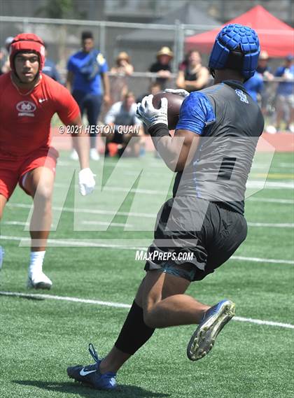 Thumbnail 1 in Mater Dei vs. Santa Margarita (Battle at the Beach 7x7) photogallery.