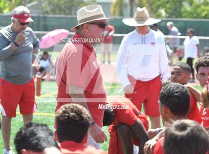 Thumbnail 3 in Mater Dei vs. Santa Margarita (Battle at the Beach 7x7) photogallery.