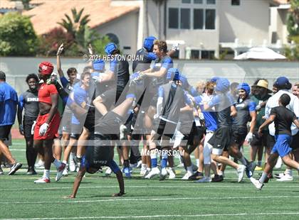Thumbnail 1 in Mater Dei vs. Santa Margarita (Battle at the Beach 7x7) photogallery.