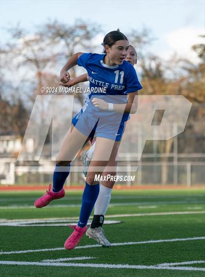 Thumbnail 3 in Seattle Prep vs Mt. Spokane (WIAA 3A Semifinal) photogallery.