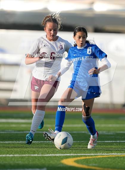 Thumbnail 1 in Seattle Prep vs Mt. Spokane (WIAA 3A Semifinal) photogallery.