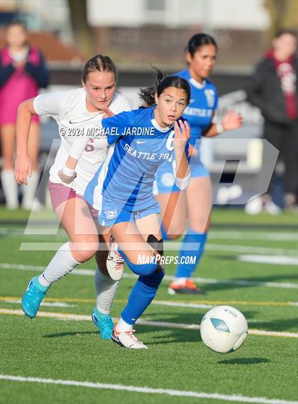 Thumbnail 3 in Seattle Prep vs Mt. Spokane (WIAA 3A Semifinal) photogallery.