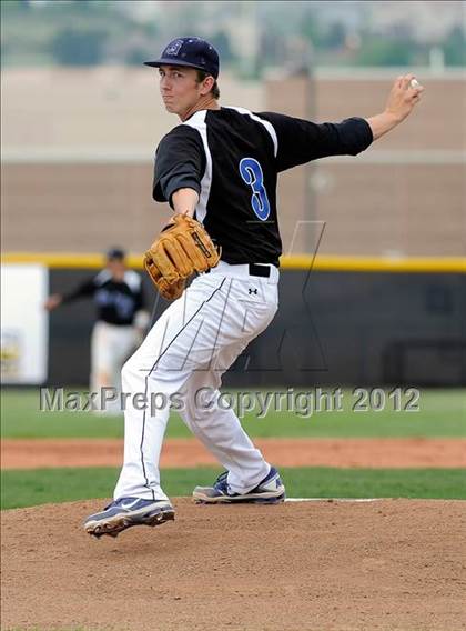 Thumbnail 3 in Chaparral @ Grandview (2012 Class 5A District Baseball) photogallery.