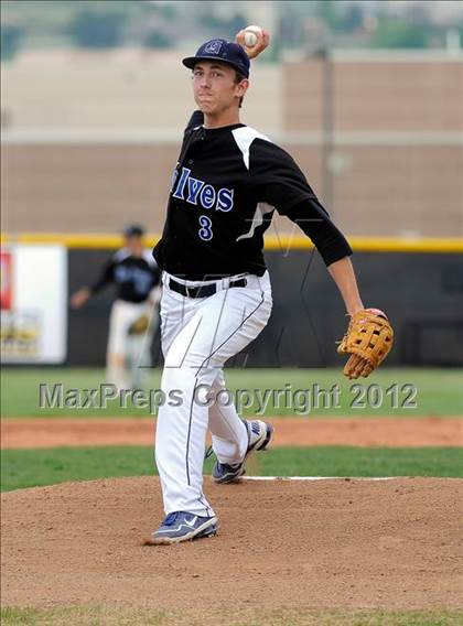 Thumbnail 1 in Chaparral @ Grandview (2012 Class 5A District Baseball) photogallery.