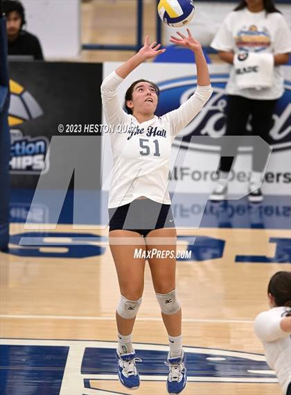 Thumbnail 2 in Beckman vs. Campbell Hall (CIF-SS D3 Final) photogallery.