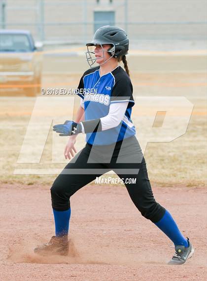 Thumbnail 1 in Bishop Union vs. Dayton (Yerington Tournament) photogallery.