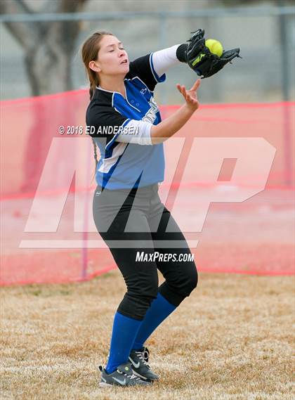 Thumbnail 1 in Bishop Union vs. Dayton (Yerington Tournament) photogallery.