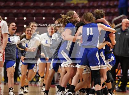 Thumbnail 3 in Our Lady of Lourdes Regional vs. Union Area (PIAA 1A Championship) photogallery.
