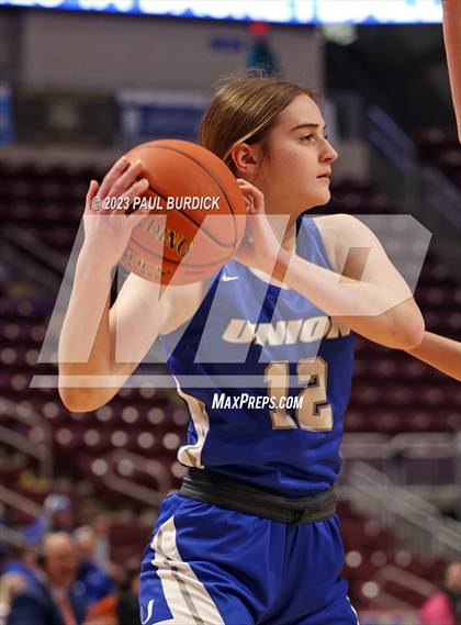Thumbnail 3 in Our Lady of Lourdes Regional vs. Union Area (PIAA 1A Championship) photogallery.
