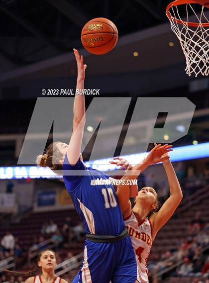 Thumbnail 2 in Our Lady of Lourdes Regional vs. Union Area (PIAA 1A Championship) photogallery.