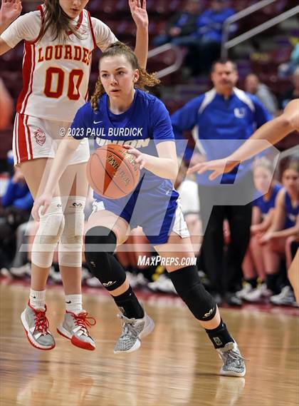 Thumbnail 3 in Our Lady of Lourdes Regional vs. Union Area (PIAA 1A Championship) photogallery.