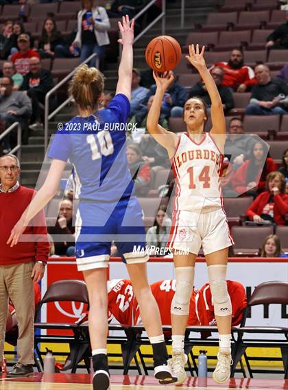 Thumbnail 1 in Our Lady of Lourdes Regional vs. Union Area (PIAA 1A Championship) photogallery.