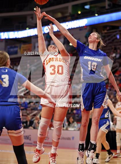 Thumbnail 1 in Our Lady of Lourdes Regional vs. Union Area (PIAA 1A Championship) photogallery.