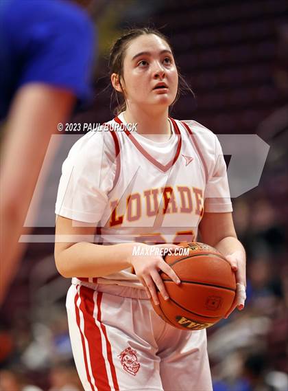 Thumbnail 3 in Our Lady of Lourdes Regional vs. Union Area (PIAA 1A Championship) photogallery.