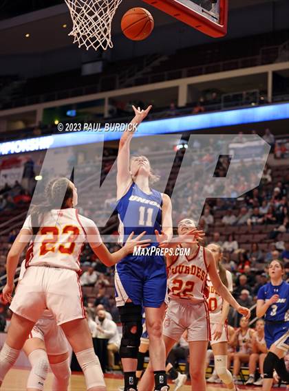 Thumbnail 3 in Our Lady of Lourdes Regional vs. Union Area (PIAA 1A Championship) photogallery.