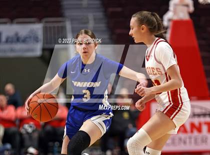 Thumbnail 3 in Our Lady of Lourdes Regional vs. Union Area (PIAA 1A Championship) photogallery.
