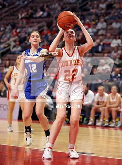 Thumbnail 2 in Our Lady of Lourdes Regional vs. Union Area (PIAA 1A Championship) photogallery.