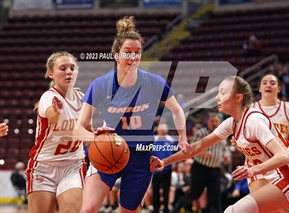 Thumbnail 2 in Our Lady of Lourdes Regional vs. Union Area (PIAA 1A Championship) photogallery.